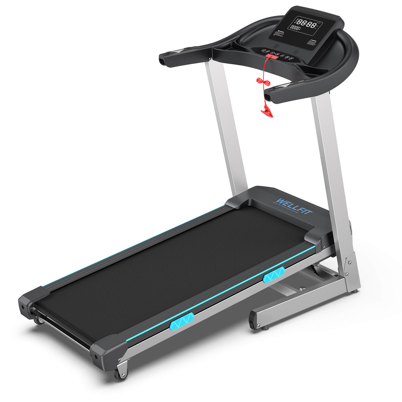 TM007 Foldable Treadmill 15% Auto Incline 18*43" Running Area - Image 23