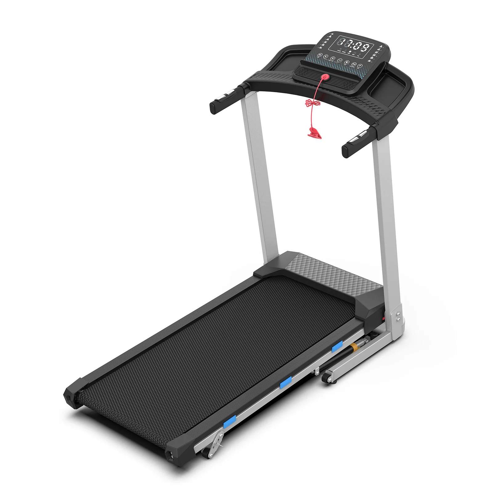 TM015-Foldable Incline Treadmill With Side Rails 350 lbs Capacity - Image 29