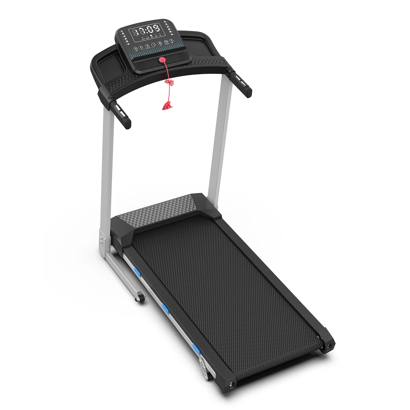TM015-Foldable Incline Treadmill With Side Rails 350 lbs Capacity - Image 30