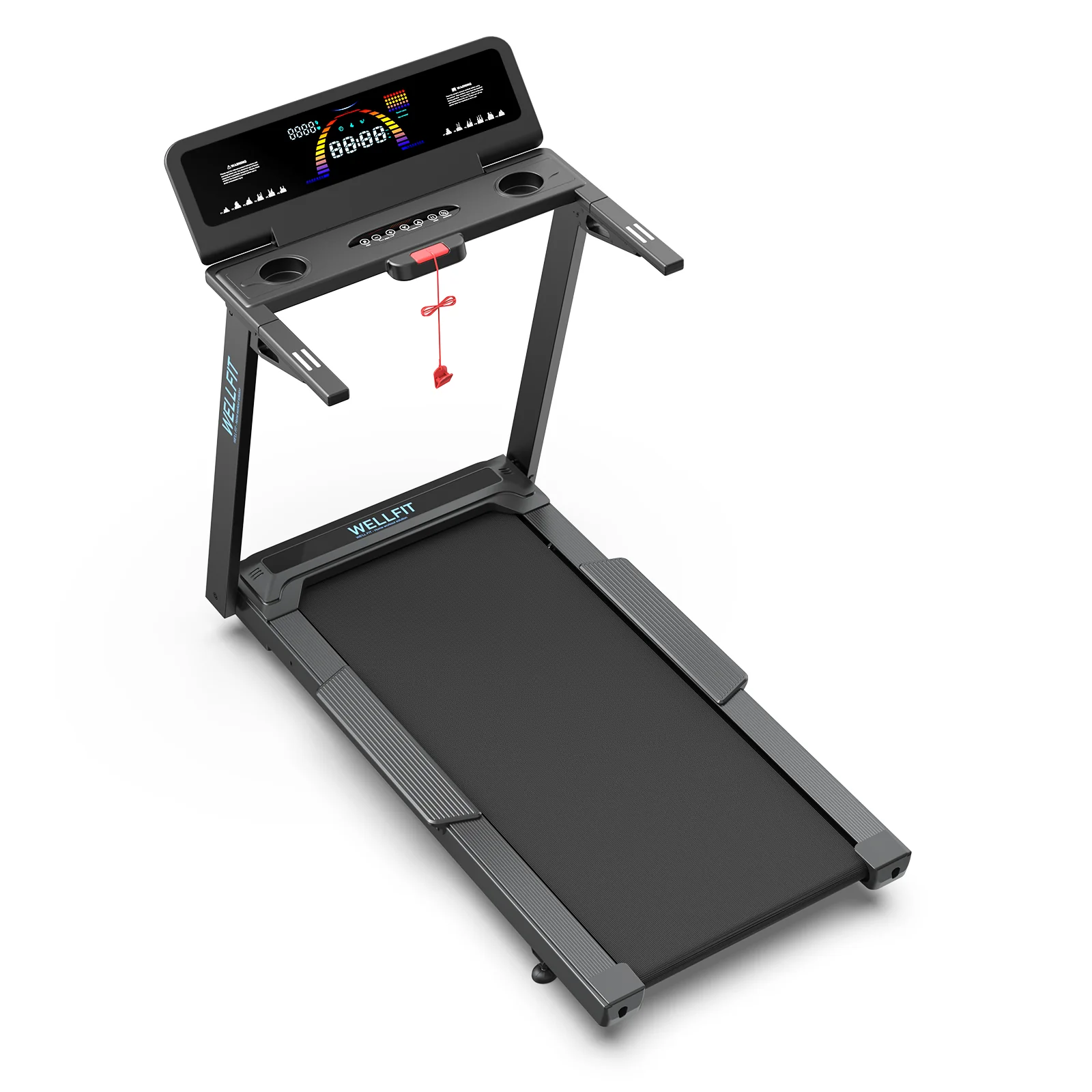 TM029 Treadmill-12 Auto Incline-500LBS-10mph-55Inch Long Running Area - Image 17