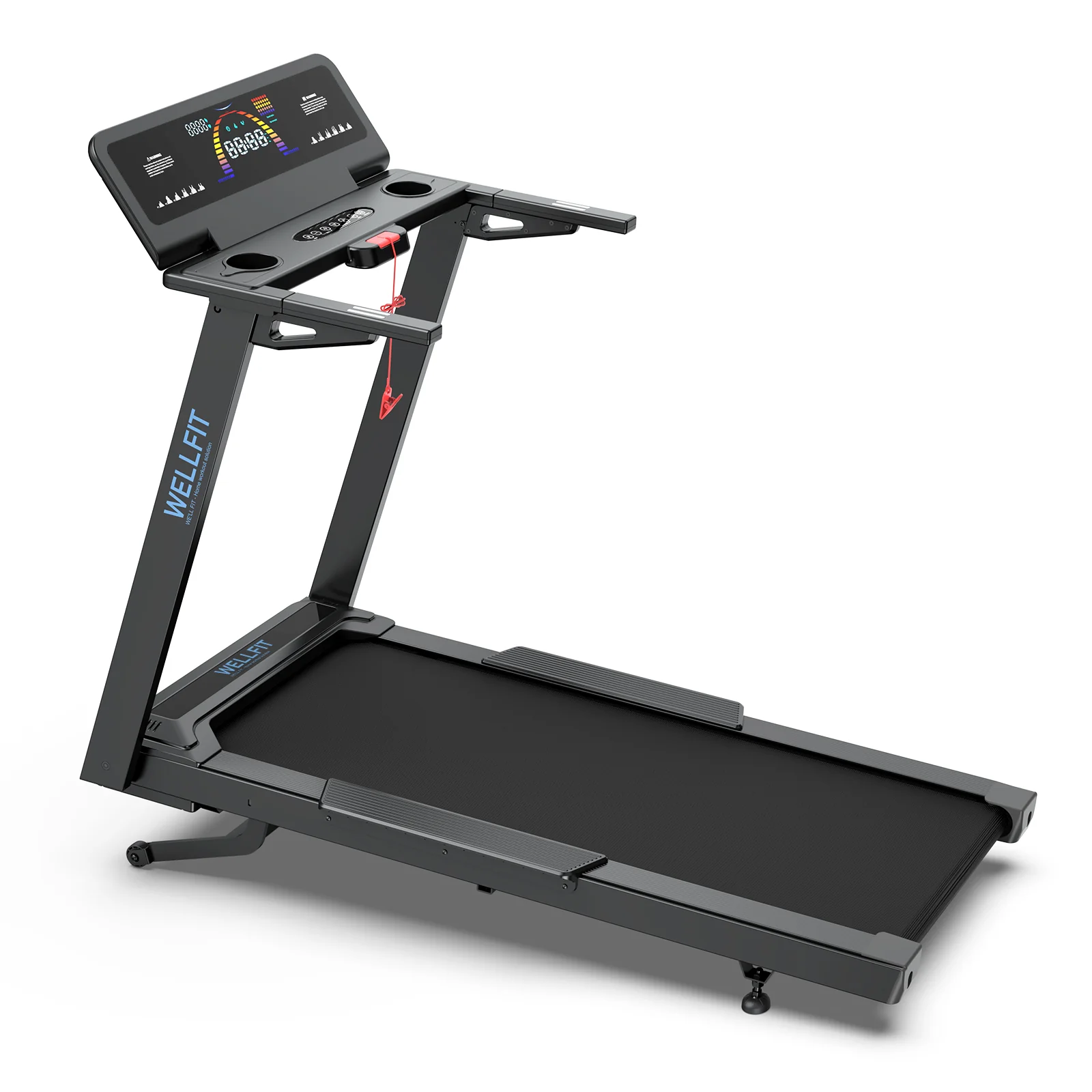 TM029 Treadmill-12 Auto Incline-500LBS-10mph-55Inch Long Running Area - Image 19