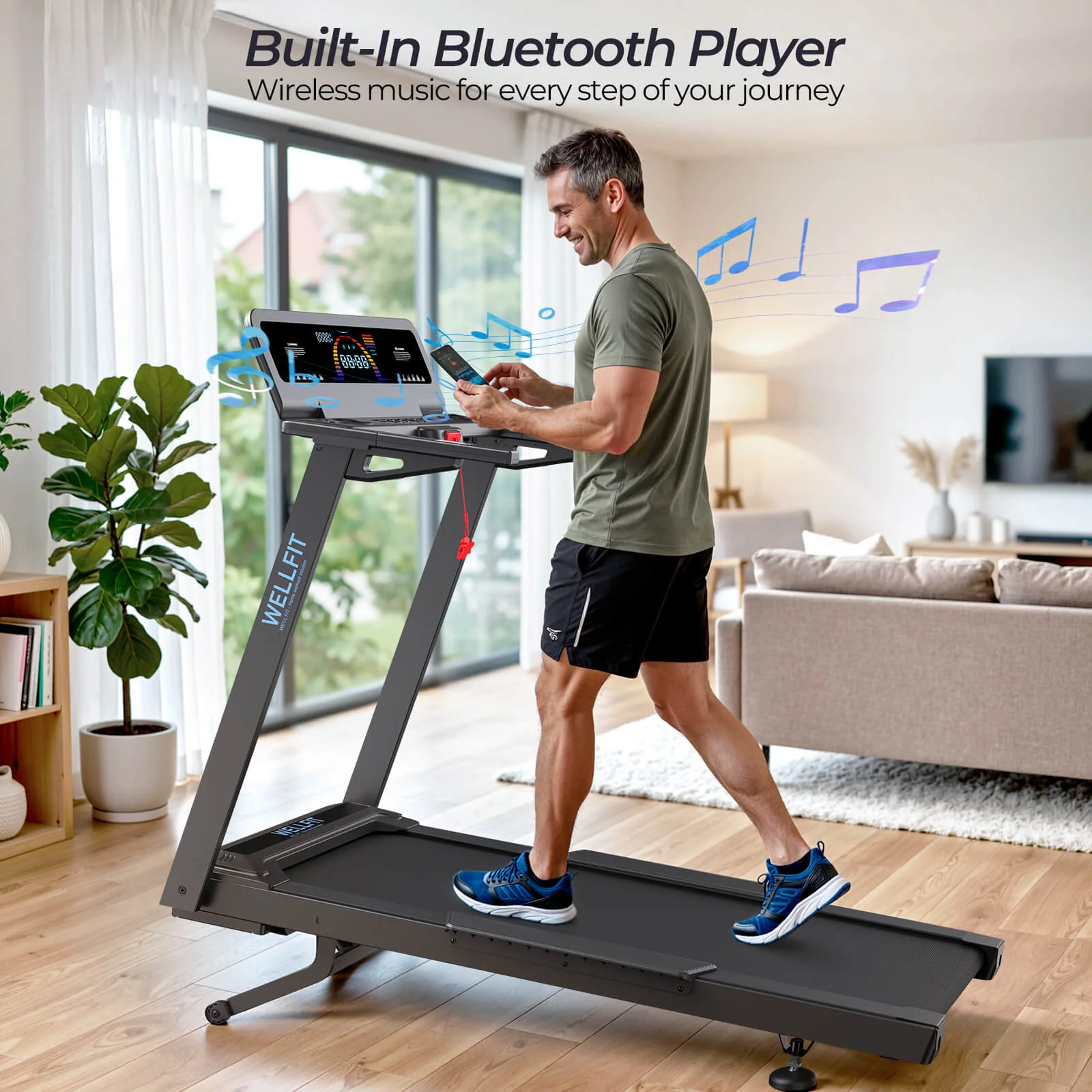 2026 TM029 Pro Heavy Duty Treadmill With 15% Auto Incline - Image 12