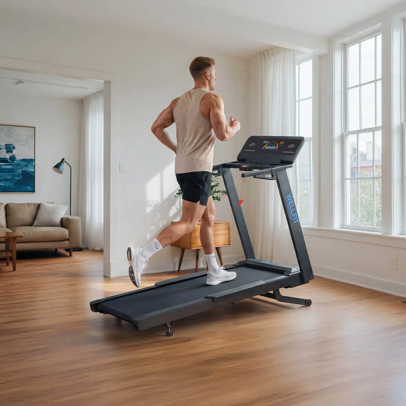 2026 TM029 Pro Heavy Duty Treadmill With 15% Auto Incline - Image 20