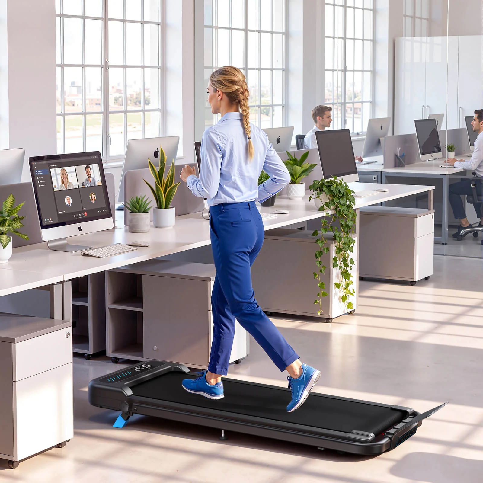 [Best Seller]TM037  Folding Treadmill With Incline 320LBS Capacity - Image 18