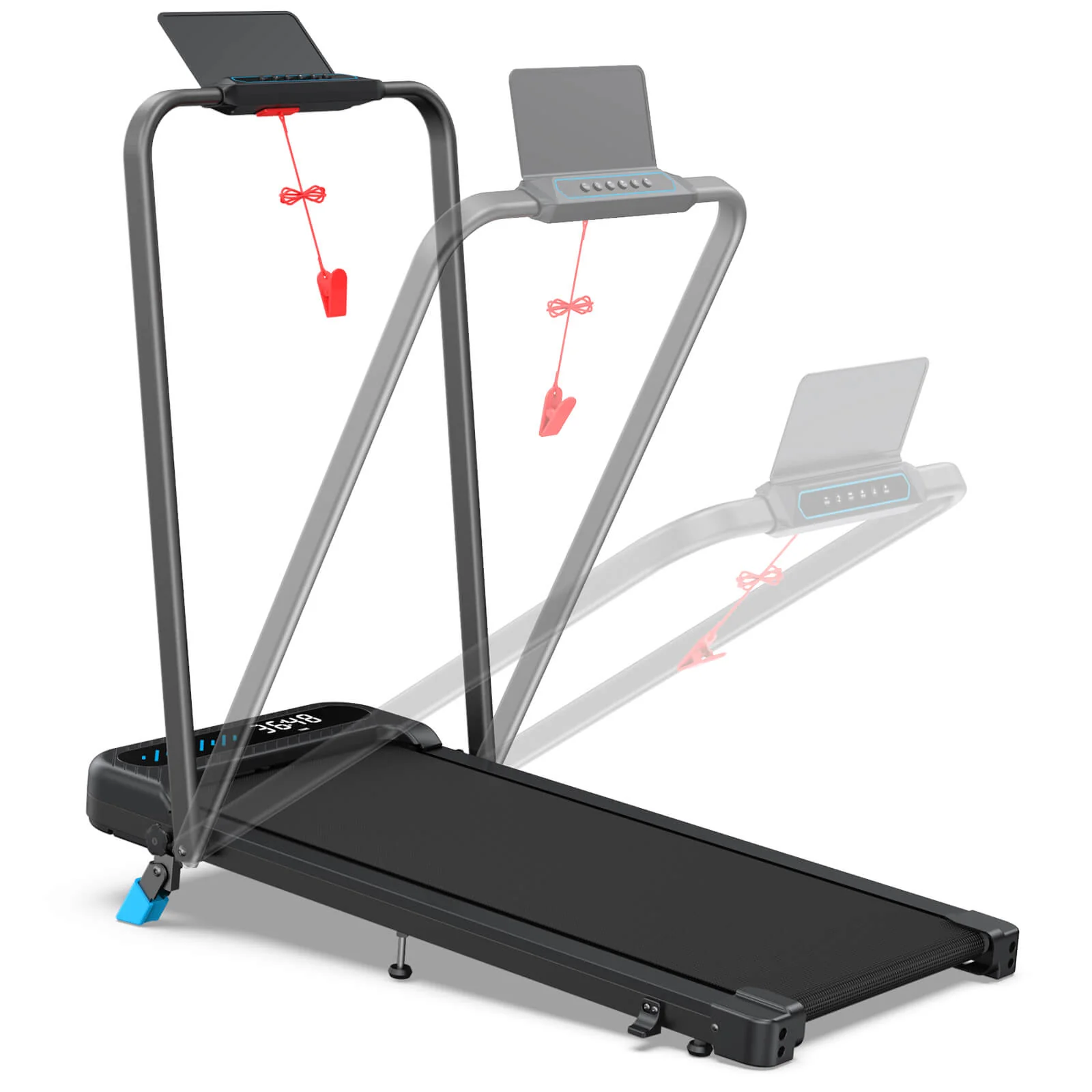 [Best Seller]TM037  Folding Treadmill With Incline 320LBS Capacity - Image 24