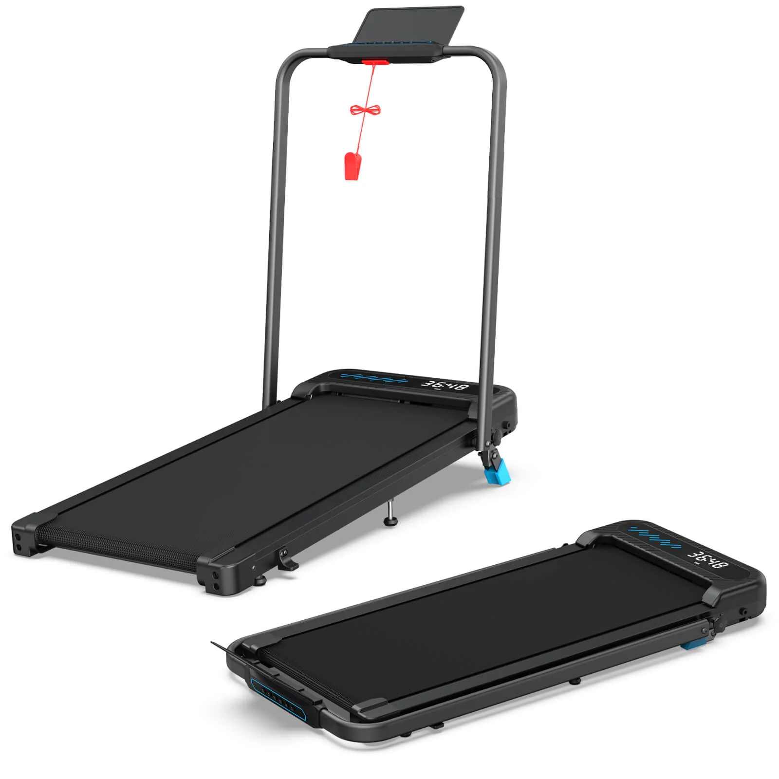 [Best Seller]TM037  Folding Treadmill With Incline 320LBS Capacity - Image 25