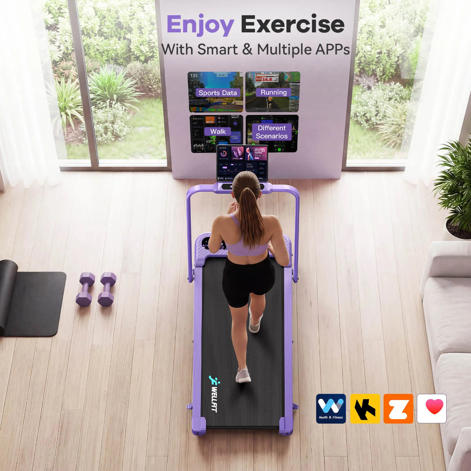 [Limited Gift Edition] Fold Flat Treadmill With Gift Package - Image 10
