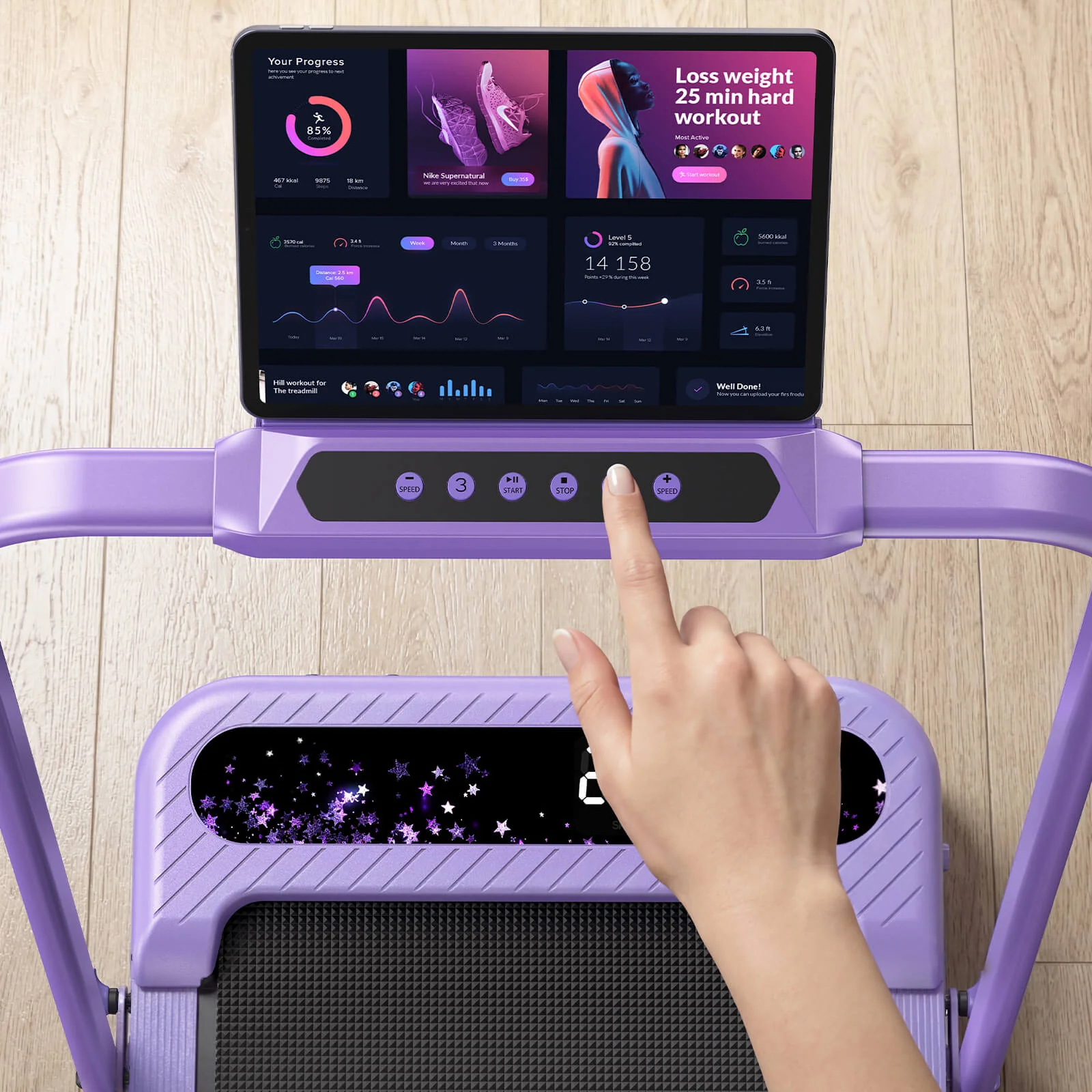 [Limited Gift Edition] Fold Flat Treadmill With Gift Package - Image 23