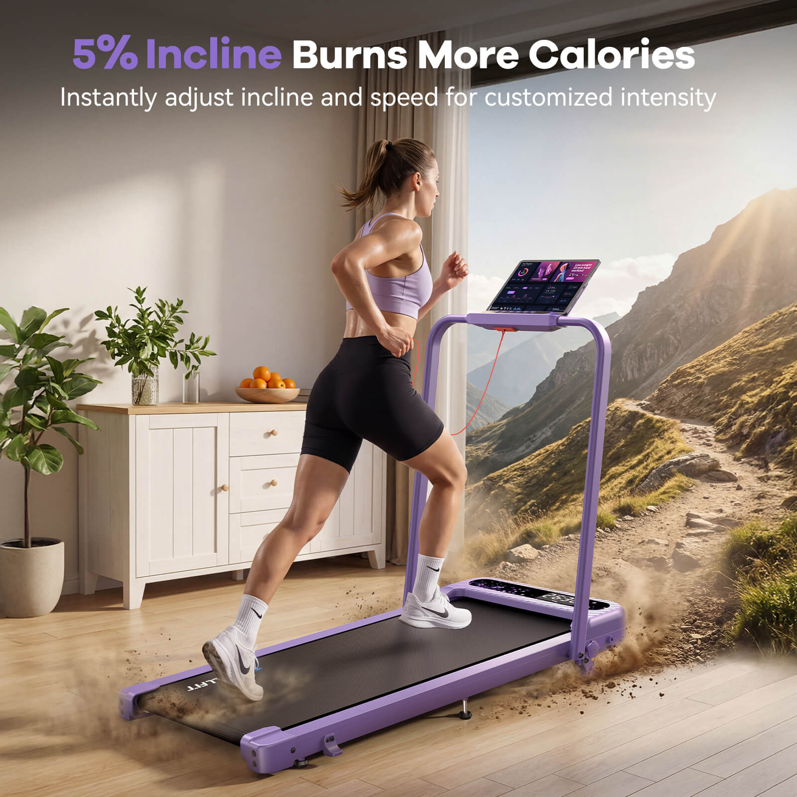 [Limited Gift Edition] Fold Flat Treadmill With Gift Package - Image 4
