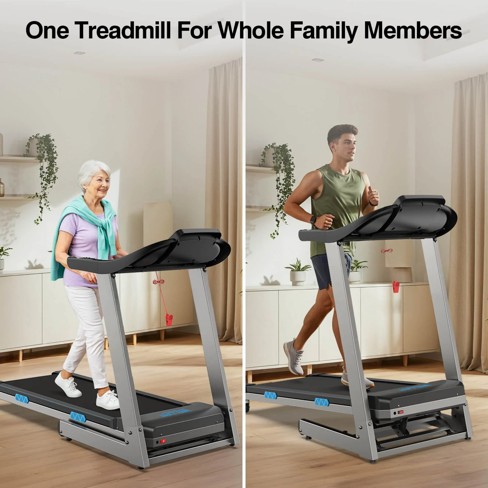 [2026]TM007 Foldable Auto 15% Incline Treadmill 400 LBS Capacity - Image 14