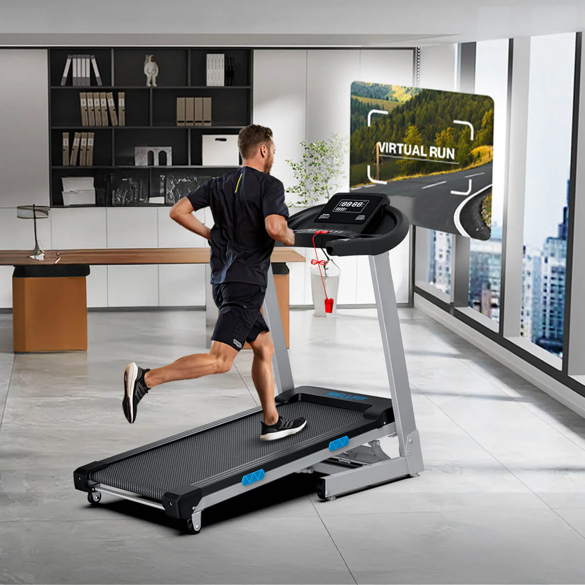 [2026]TM007 Foldable Auto 15% Incline Treadmill 400 LBS Capacity - Image 20