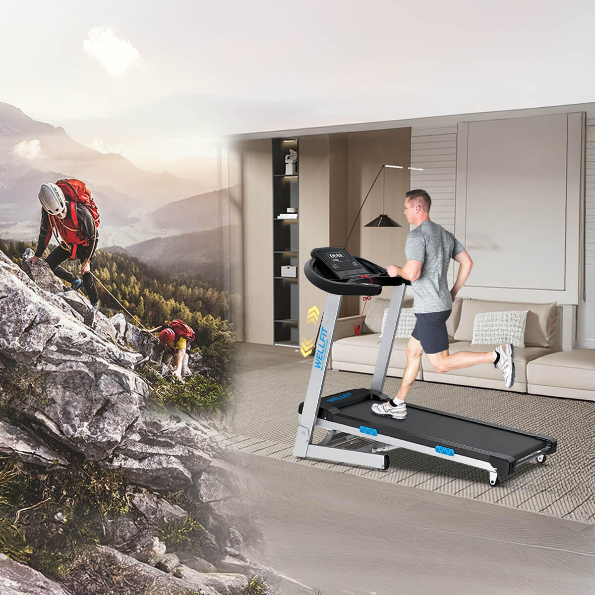 [2026]TM007 Foldable Auto 15% Incline Treadmill 400 LBS Capacity - Image 21