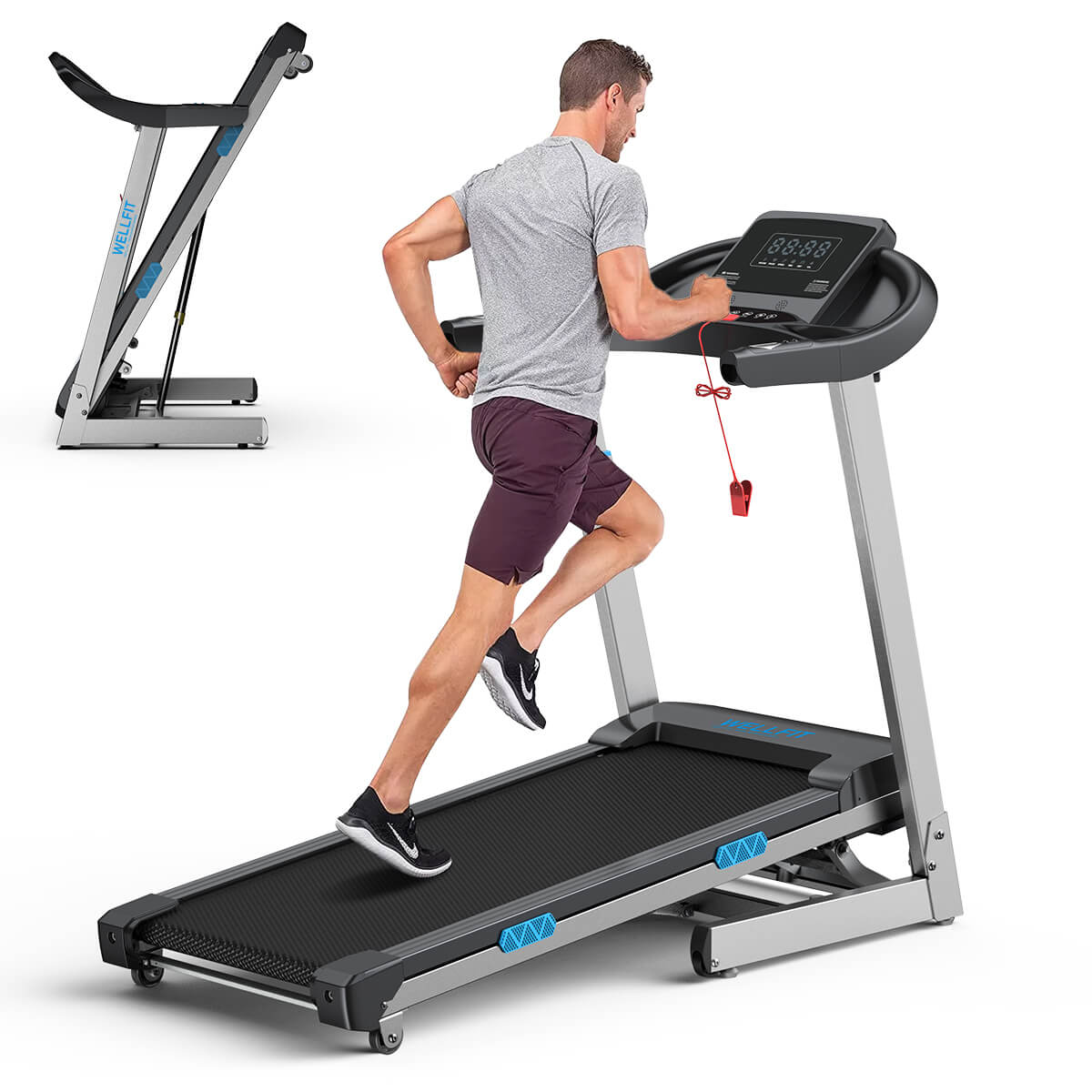 [2026]TM007 Foldable Auto 15% Incline Treadmill 400 LBS Capacity - Image 28