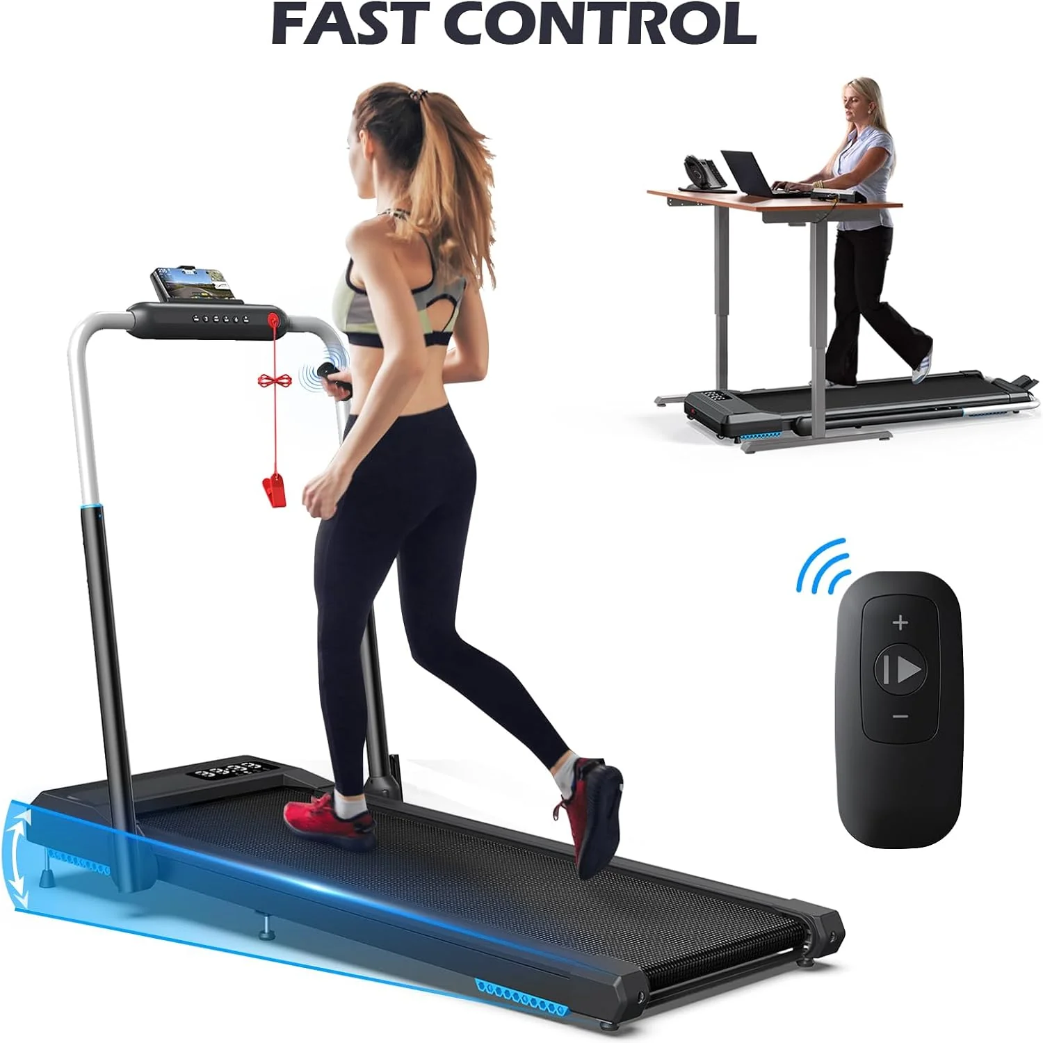 WELLFIT Walking Pad Treadmill Remote Control - Image 2
